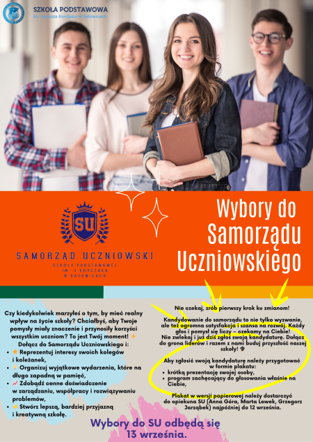 Wybory do Samorządu Uczniowskiego