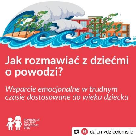 Jak rozmawiać z dziećmi o powodzi?