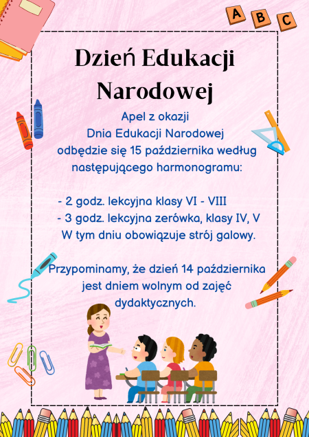 Dzień Edukacji Narodowej