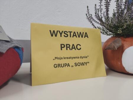 Moja kreatywna dynia - konkurs plastyczny 