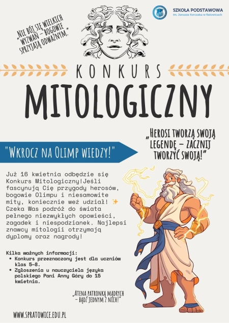 Wyniki konkursu mitologicznego