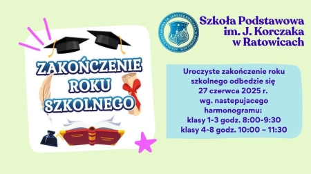Zakończenie roku szkolnego