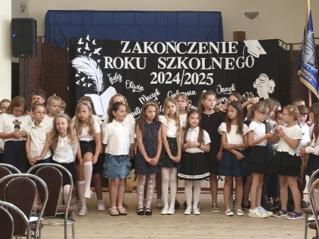 ZAKOŃCZENIE ROKU SZKOLNEGO 2024/2025
