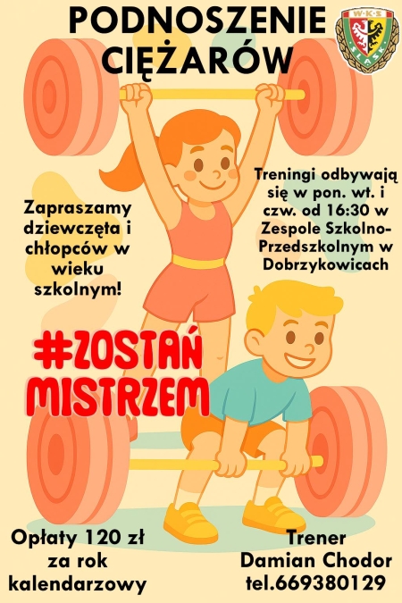 Podnoszenie ciężarów - zajęcia dodatkowe