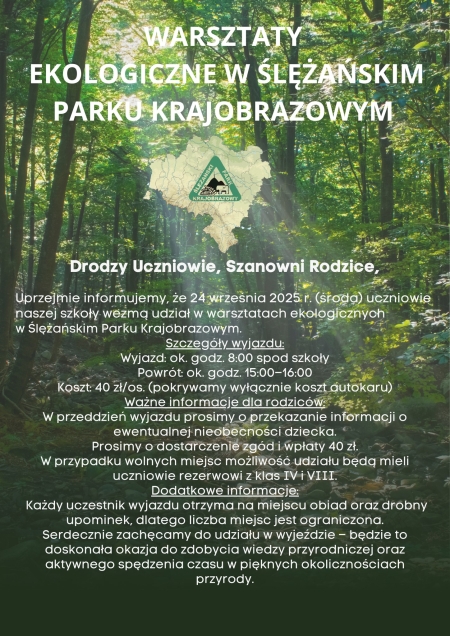 Warsztaty ekologiczne