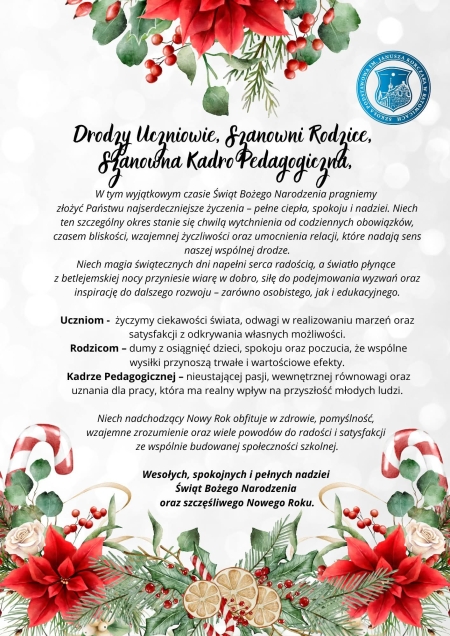 Życzenia świąteczne 