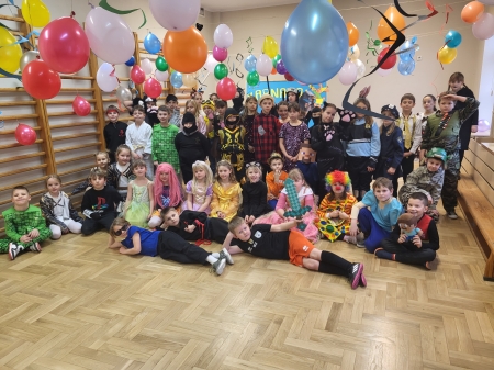 Bal Karnawałowy uczniów klas I-III