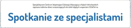 Spotkanie ze specjalistami 