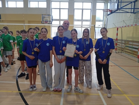 Zawody sportowe w piłce siatkowej