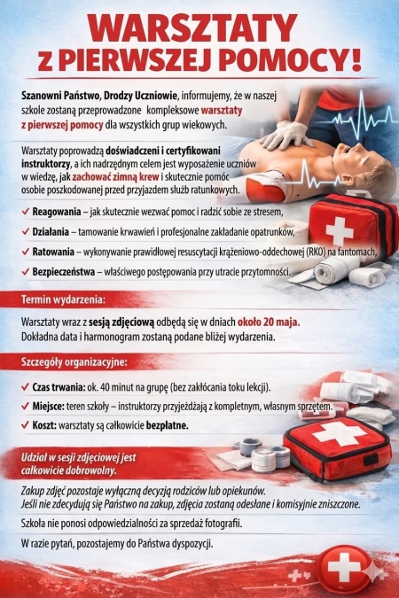 Warsztaty z pierwszej pomocy 