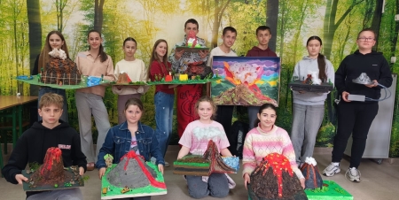 Wyniki konkursu plastyczno-technicznego „Makieta wulkanu – Potęga natury”