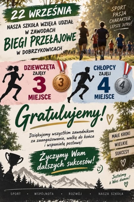 Biegi Przełajowe w Dobrzykowicach